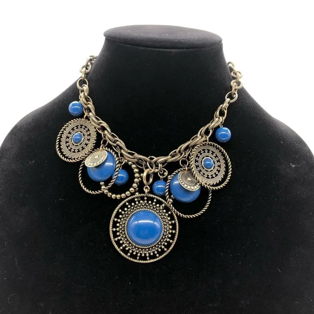 Premier Designs Boho Necklace in Gold Tone